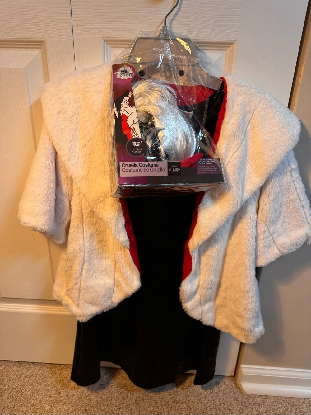 Cruella Disney store costume
